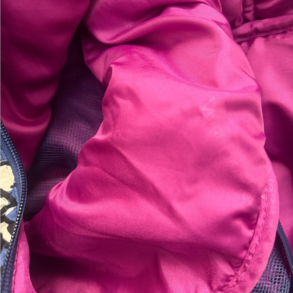 Vera Bradley Grand traveler Bag In Signature Cotton "African Violet" - Picture 7 of 10